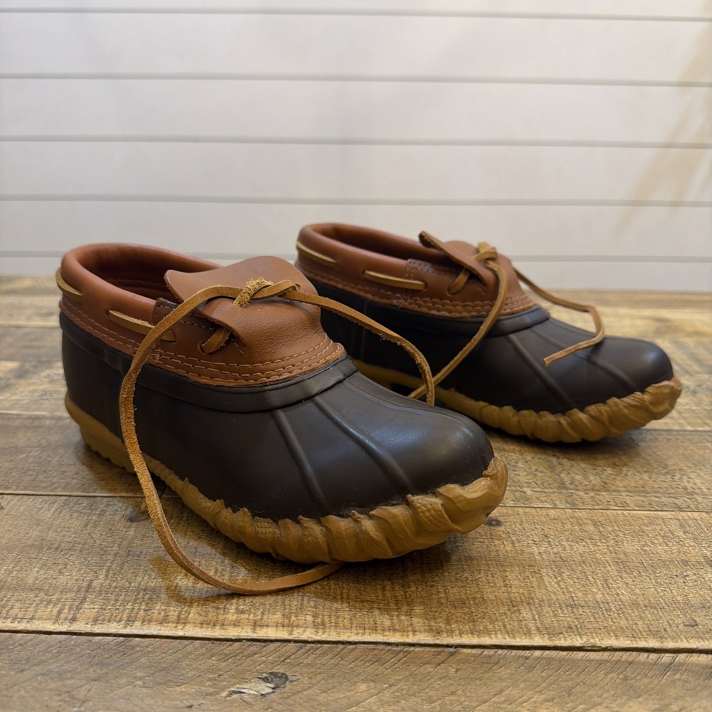 Cabela's Waterproof Leather Rubber Steel Shank Women's Duck Boots Shoes Size 7